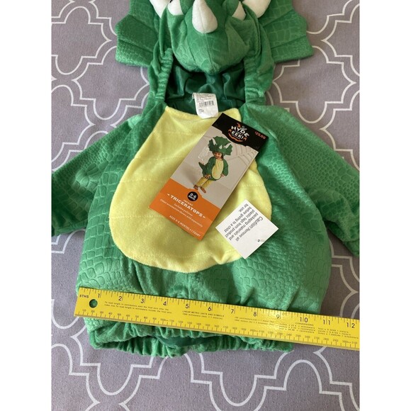NWT Baby Triceratops Halloween Costume 0-6 Months - Picture 8 of 11